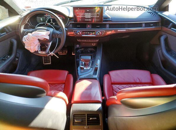 WAUC4DF57MA016589 2021 AUDI S5 Gray Widok deski rozdzielczej