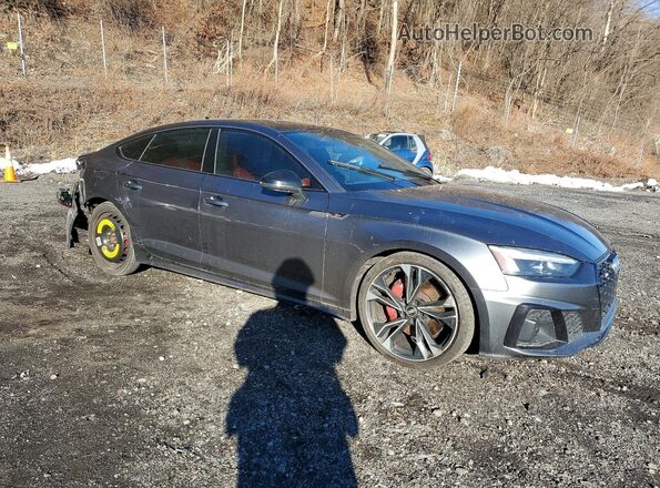 WAUC4DF57MA016589 2021 AUDI S5 Gray Przód prawy