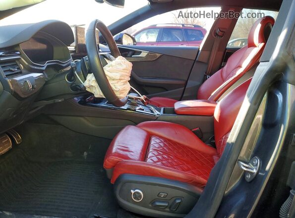 WAUC4DF57MA016589 2021 AUDI S5 Gray Widok wnętrza z przodu