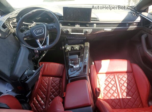 WAUC4DF5XSA001212 2025 AUDI S5 White Dashboard view