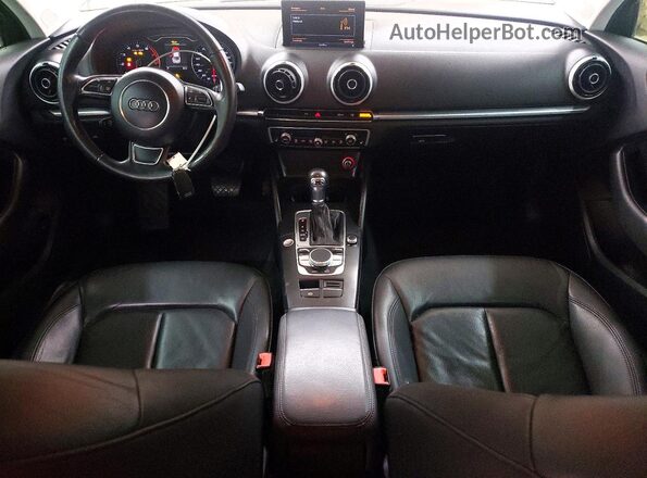 WAUC7GFFXG1094497 2016 AUDI A3 Brown Vista del salpicadero