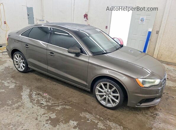 WAUC7GFFXG1094497 2016 AUDI A3 Brown Delantero derecho