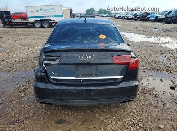 WAUC8AFC1HN084712 2017 AUDI A6 Black Widok z tyłu