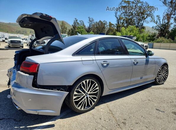 WAUC8AFC2JN033077 2018 AUDI A6 Silver Հետևի աջ