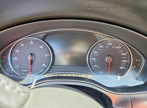 WAUC8AFC2JN033077 2018 AUDI A6 Silver Սարքավորումների վահանակի տեսք