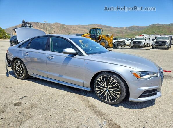 WAUC8AFC2JN033077 2018 AUDI A6 Silver Առջևի աջ