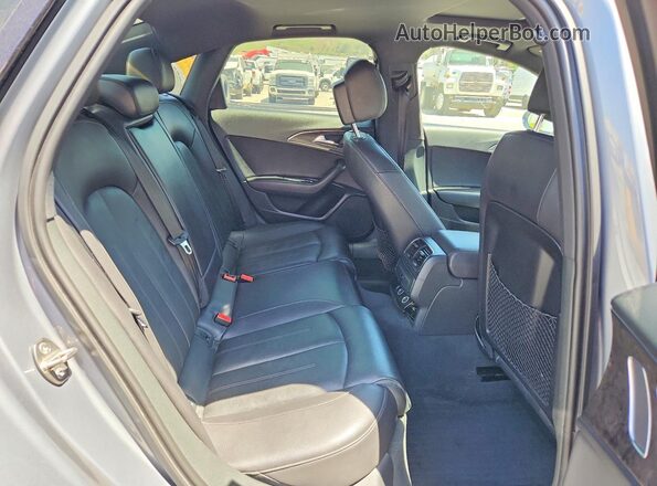 WAUC8AFC2JN033077 2018 AUDI A6 Silver Հետևի նստատեղերի տեսք