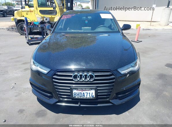 WAUC8AFC2JN068590 2018 AUDI A6 Black უკანა სალონის ხედი