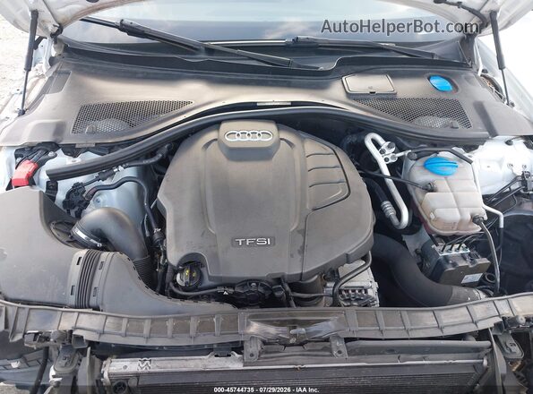 WAUC8AFC2JN090704 2018 AUDI A6 White Вид ззаду