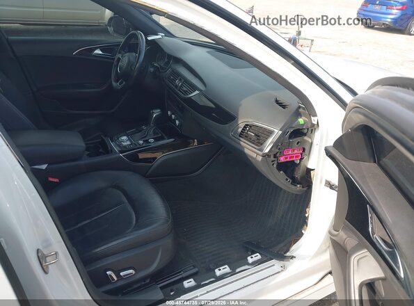 WAUC8AFC2JN090704 2018 AUDI A6 White Вид салону спереду
