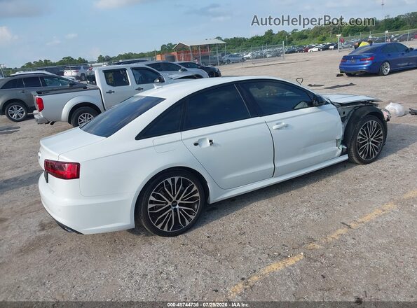 WAUC8AFC2JN090704 2018 AUDI A6 White Задня права чверть
