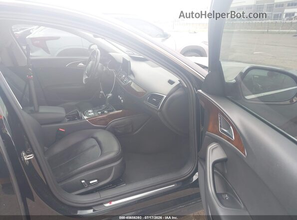 WAUC8AFC5JN018864 2018 AUDI A6 Black Widok wnętrza z przodu