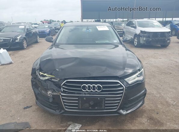 WAUC8AFC5JN018864 2018 AUDI A6 Black Widok zestawu wskaźników