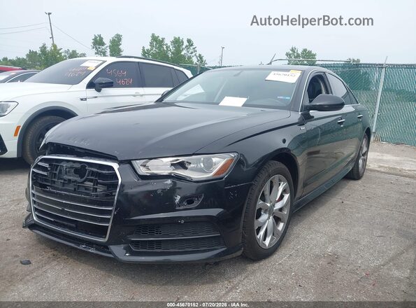 WAUC8AFC5JN029234 2018 AUDI A6 Black Vista tres cuartos delantera izquierda