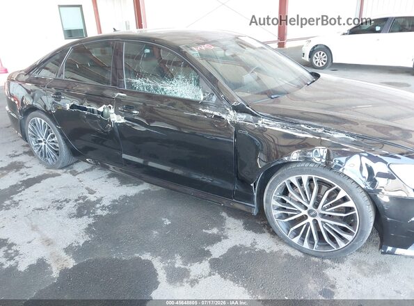 WAUC8AFC6JN112042 2018 AUDI A6 Black წინა ხედი