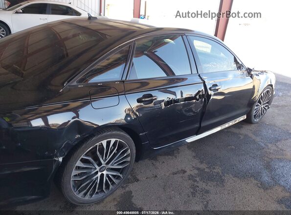 WAUC8AFC6JN112042 2018 AUDI A6 Black წინა პანელის ხედი