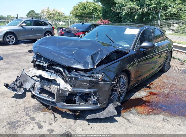 WAUC8AFC7JN049338 2018 AUDI A6 Black Vista tres cuartos delantera izquierda