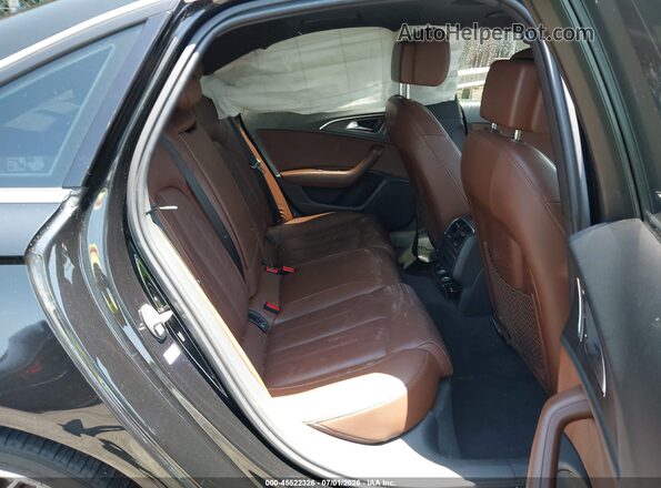 WAUC8AFC7JN049338 2018 AUDI A6 Black Vista de la etiqueta del VIN
