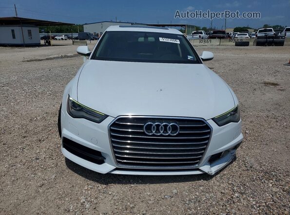WAUC8AFC8HN019243 2017 AUDI A6 White Widok z przodu