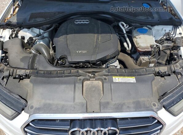 WAUC8AFC8HN019243 2017 AUDI A6 White Widok wnętrza z tyłu