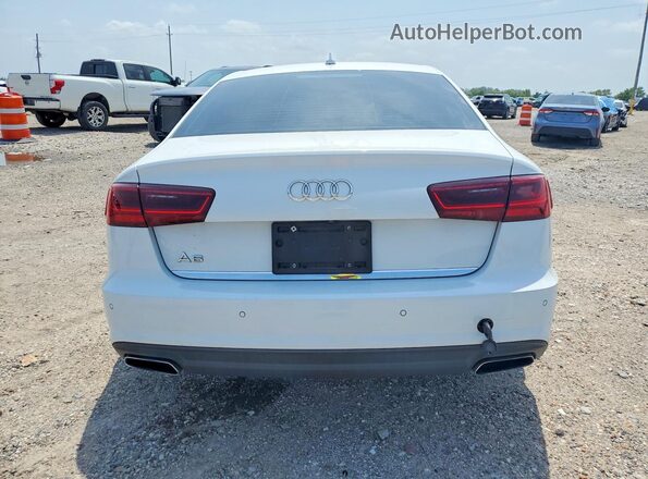 WAUC8AFC8HN019243 2017 AUDI A6 White Widok z tyłu