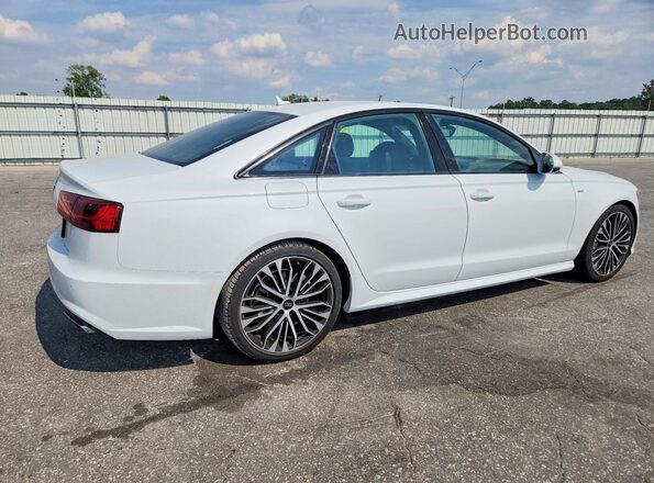 WAUC8AFCXJN015121 2018 AUDI A6 White Tył prawy