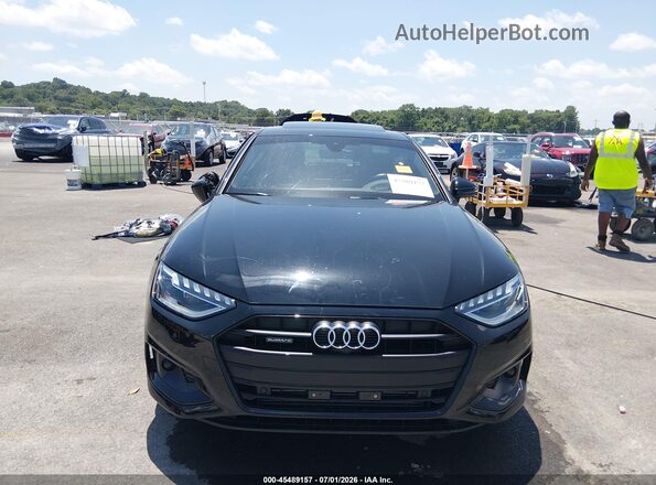 WAUCBAF40PA003876 2023 AUDI A4 Black Widok zestawu wskaźników
