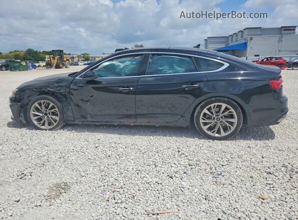WAUCBCF50PA059059 2023 AUDI A5 Черный Задняя левая четверть