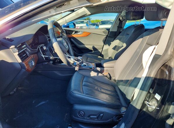 WAUCBCF50PA059059 2023 AUDI A5 Черный Вид салона спереди