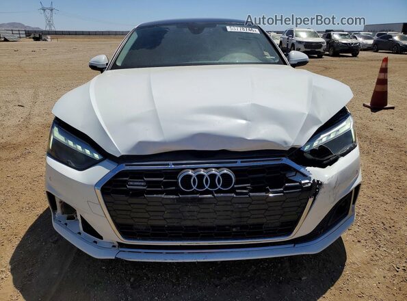 WAUCBCF54MA015674 2021 AUDI A5 White Widok z przodu