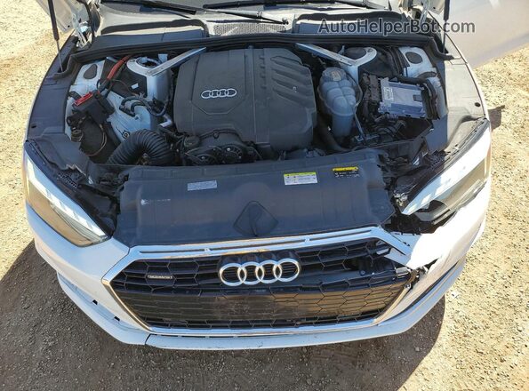 WAUCBCF54MA015674 2021 AUDI A5 White Widok wnętrza z tyłu