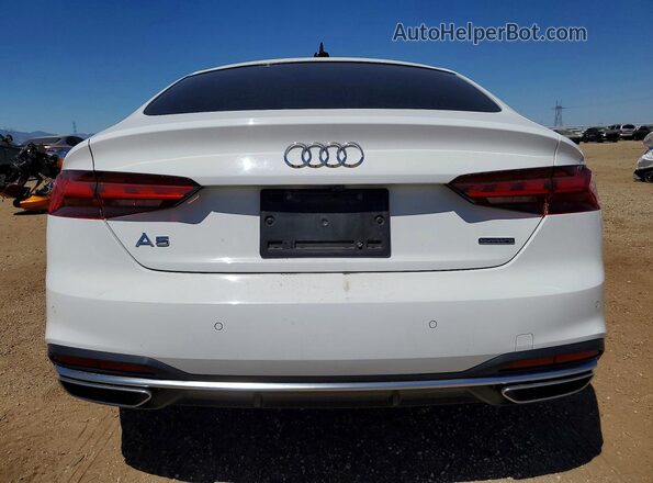 WAUCBCF54MA015674 2021 AUDI A5 White Widok z tyłu
