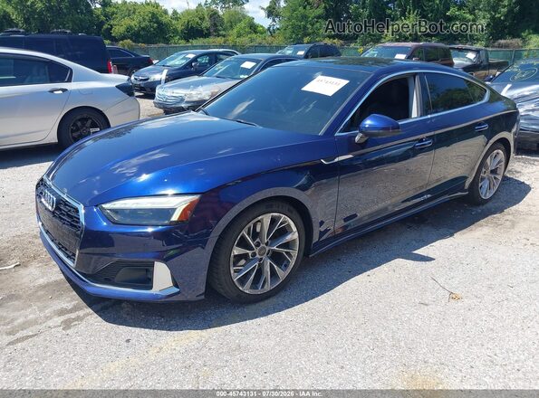 WAUCBCF54MA051137 2021 AUDI OTHER Blue Vista tres cuartos delantera izquierda
