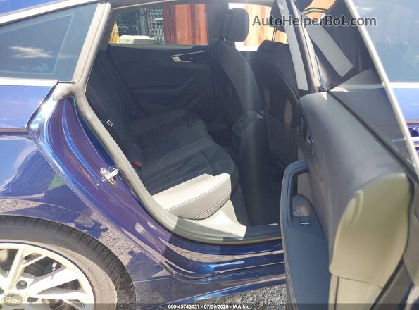 WAUCBCF54MA051137 2021 AUDI OTHER Blue Vista de la etiqueta del VIN
