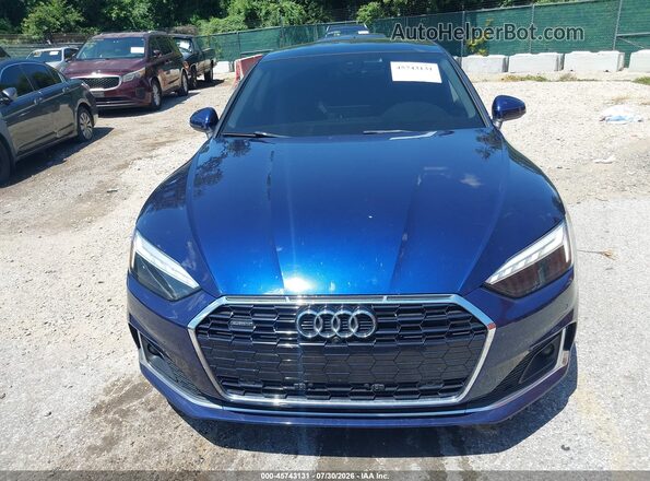 WAUCBCF54MA051137 2021 AUDI OTHER Blue Vista del cuadro de instrumentos