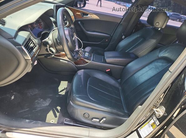 WAUCFAFC2GN192972 2016 AUDI A6 Black Вид салону спереду