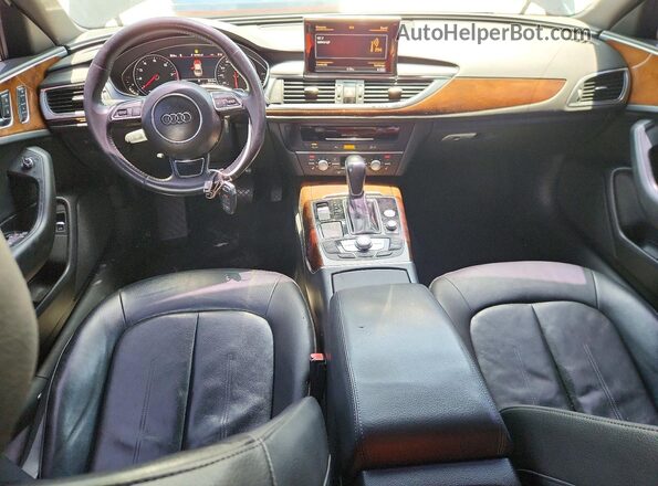 WAUCFAFC2GN192972 2016 AUDI A6 Black Вид панелі приладів