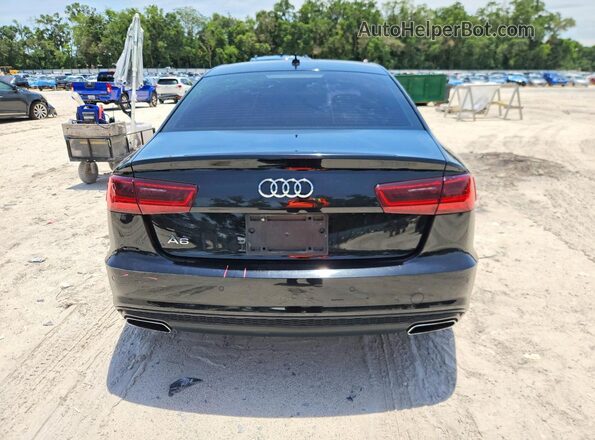 WAUCFAFC2GN192972 2016 AUDI A6 Black Вид ззаду