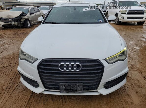WAUCFAFC3GN186033 2016 AUDI A6 White წინა ხედი