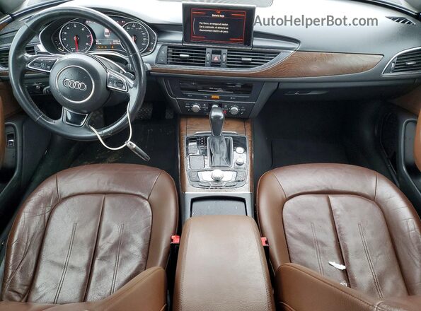 WAUCFAFC3GN186033 2016 AUDI A6 White წინა პანელის ხედი