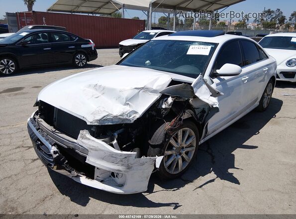 WAUCFAFCXGN012170 2016 AUDI A6 White Vista tres cuartos delantera izquierda