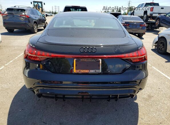 WAUCJBFW6R7004606 2024 AUDI E-TRON Black Вид ззаду