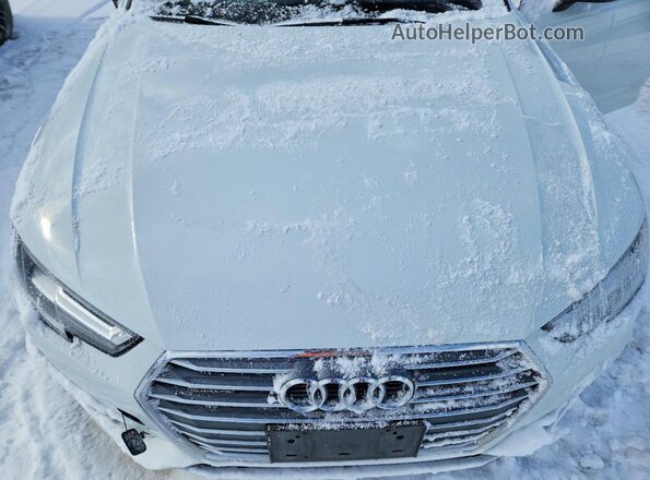 WAUCNAF44KA007896 2019 AUDI A4 White უკანა სალონის ხედი