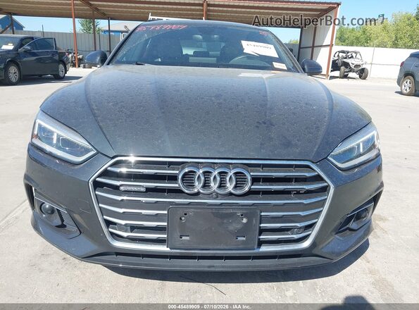 WAUCNCF53JA018441 2018 AUDI A5 Gray წინა ხედი
