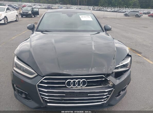 WAUCNCF5XJA075459 2018 AUDI A5 Серый Вид панели приборов