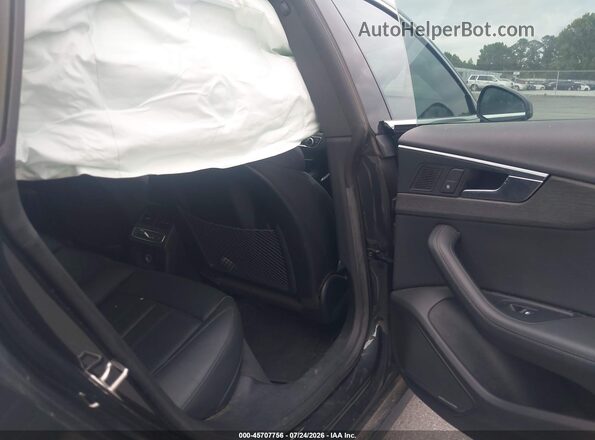 WAUCNCF5XJA075459 2018 AUDI A5 Серый Вид наклейки с VIN-кодом
