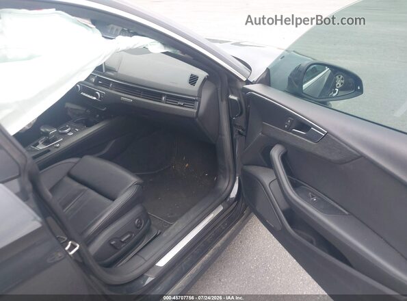 WAUCNCF5XJA075459 2018 AUDI A5 Серый Вид салона спереди