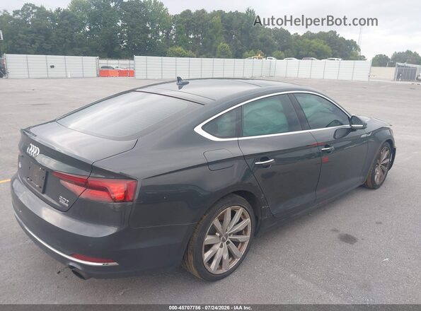 WAUCNCF5XJA075459 2018 AUDI A5 Серый Задняя правая четверть