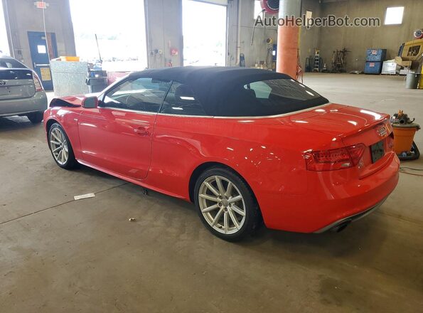 WAUD2AFH1GN000680 2016 AUDI A5 Red Trasero izquierdo