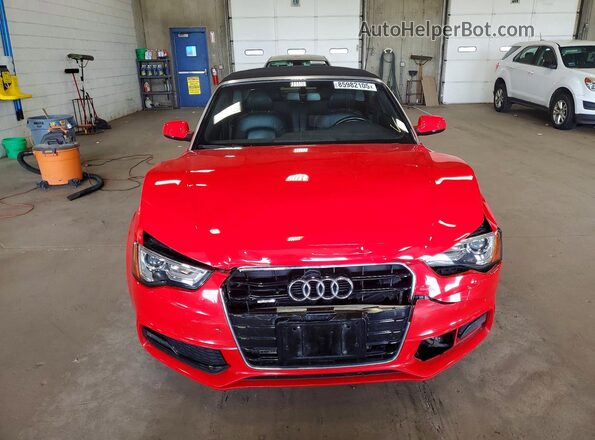 WAUD2AFH1GN000680 2016 AUDI A5 Red Vista frontal